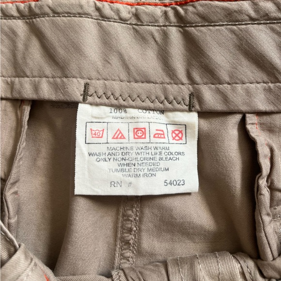 GAP Men's Khakis Tan Straight Fit Cotton Pants 38X30 - Picture 5 of 7